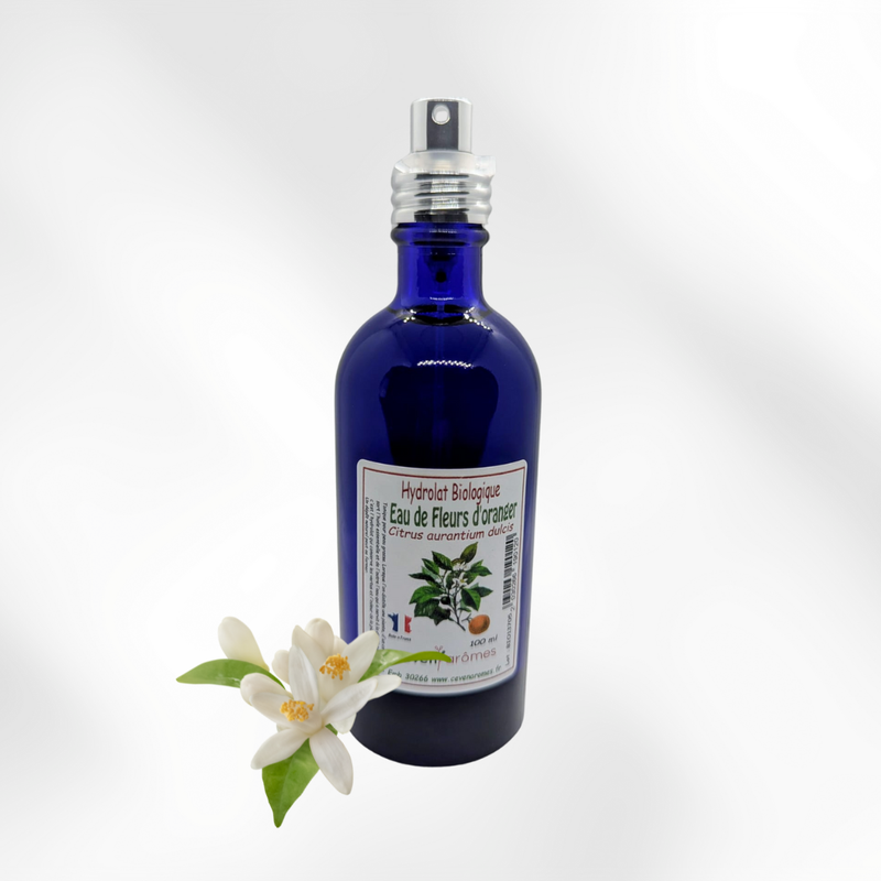 Hydrolat de Fleur d'Oranger bio 100ml Sakinati eau florale