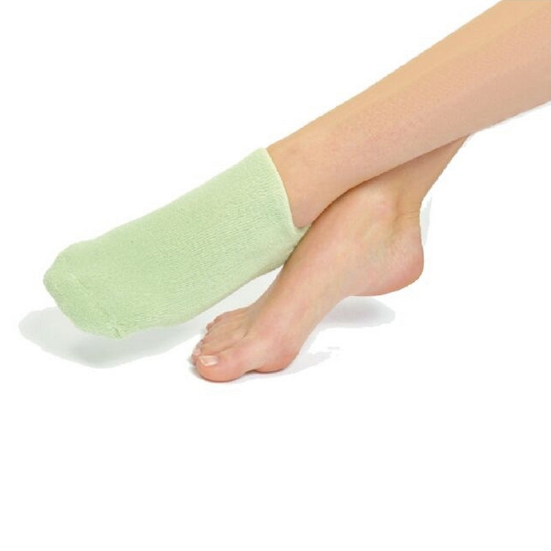 Chaussettes SPA hydratantes rose Sakinati soin pieds gel actif