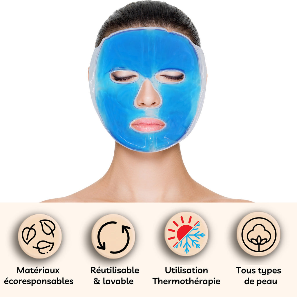 Masque Gel Visage ThermoConfort – Soin Chaud & Froid