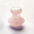 Champi Gua Sha en quartz rose – Éclat et détente du visage