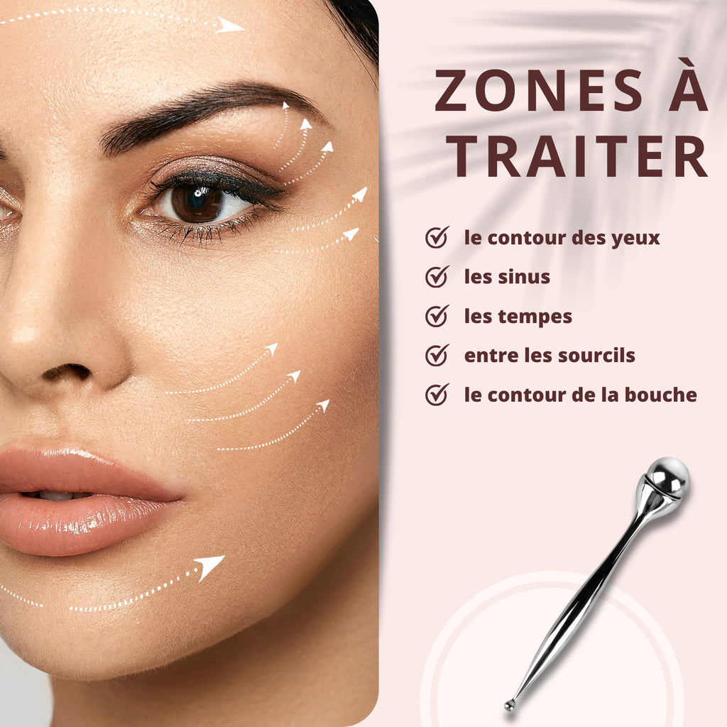 Masseur yeux rotatif effet décongestionnant - EyeRevive360