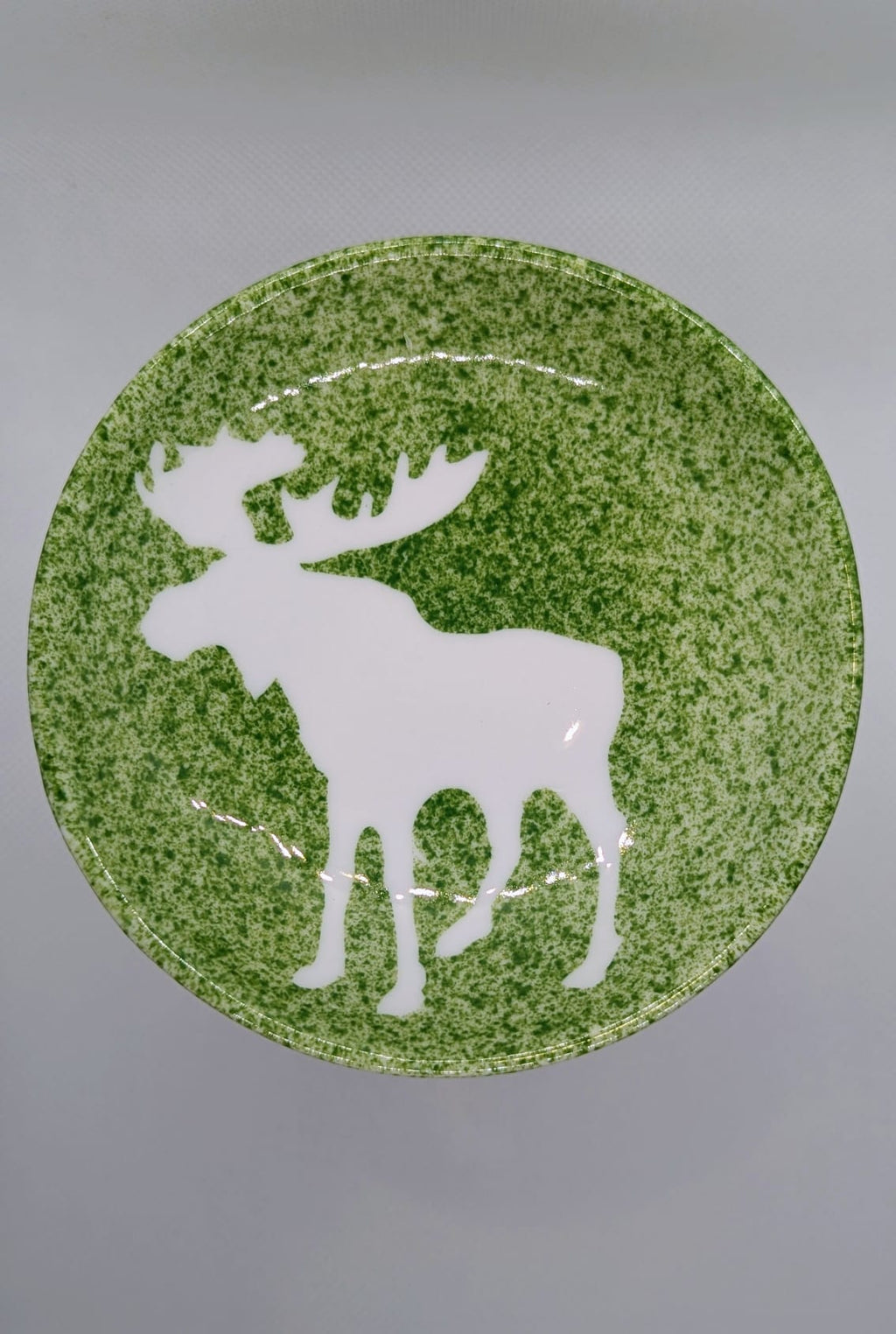 Brûle parfum en céramique verte