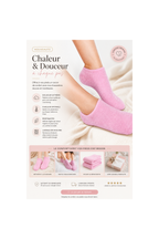 Chaussettes SPA Hydratantes Rose