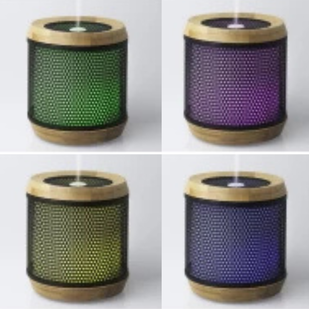 Diffuseur Ultrasonique Audelia – Huiles Essentielles, Brume & Lumière Apaisante