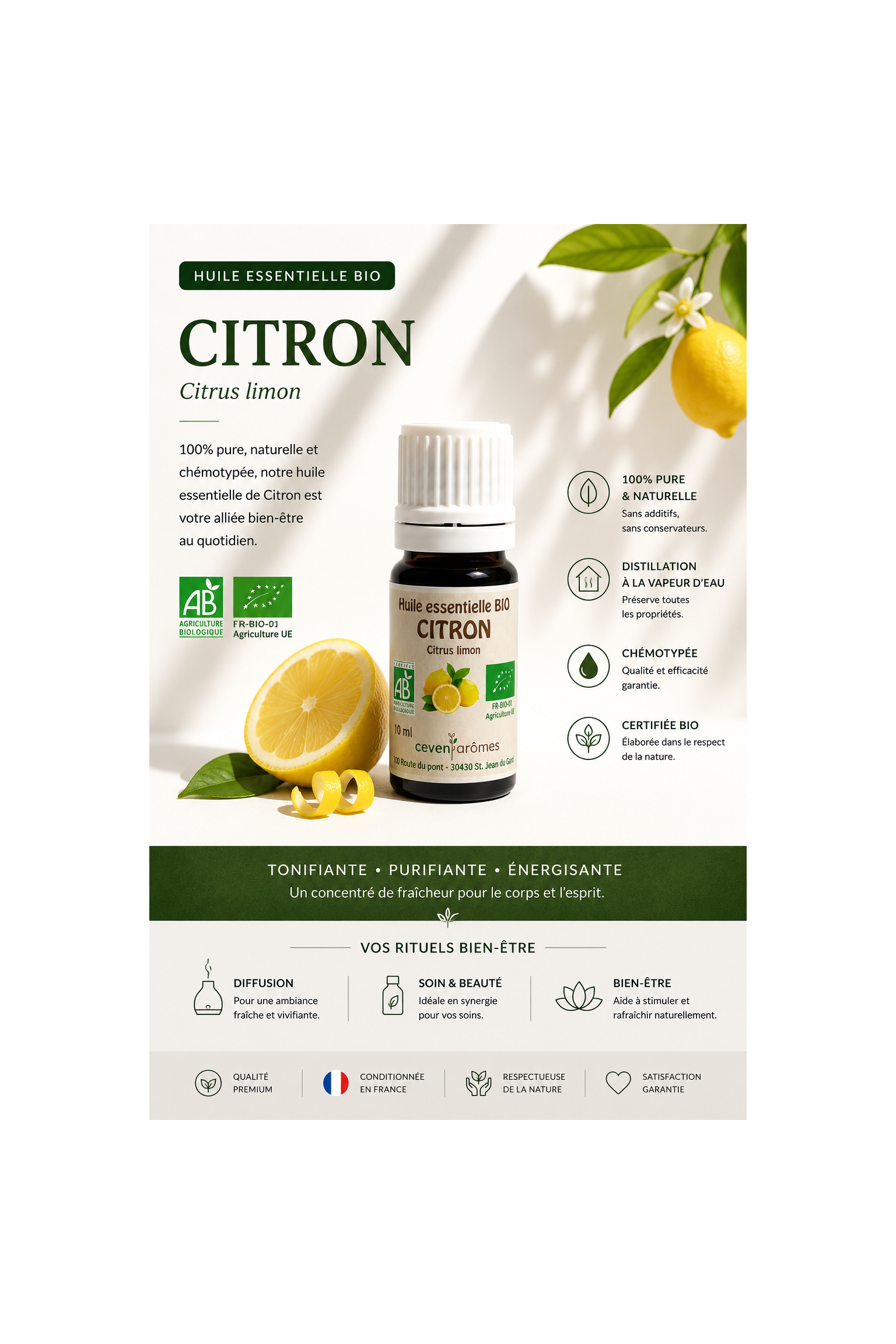 Citron Bio 10ml