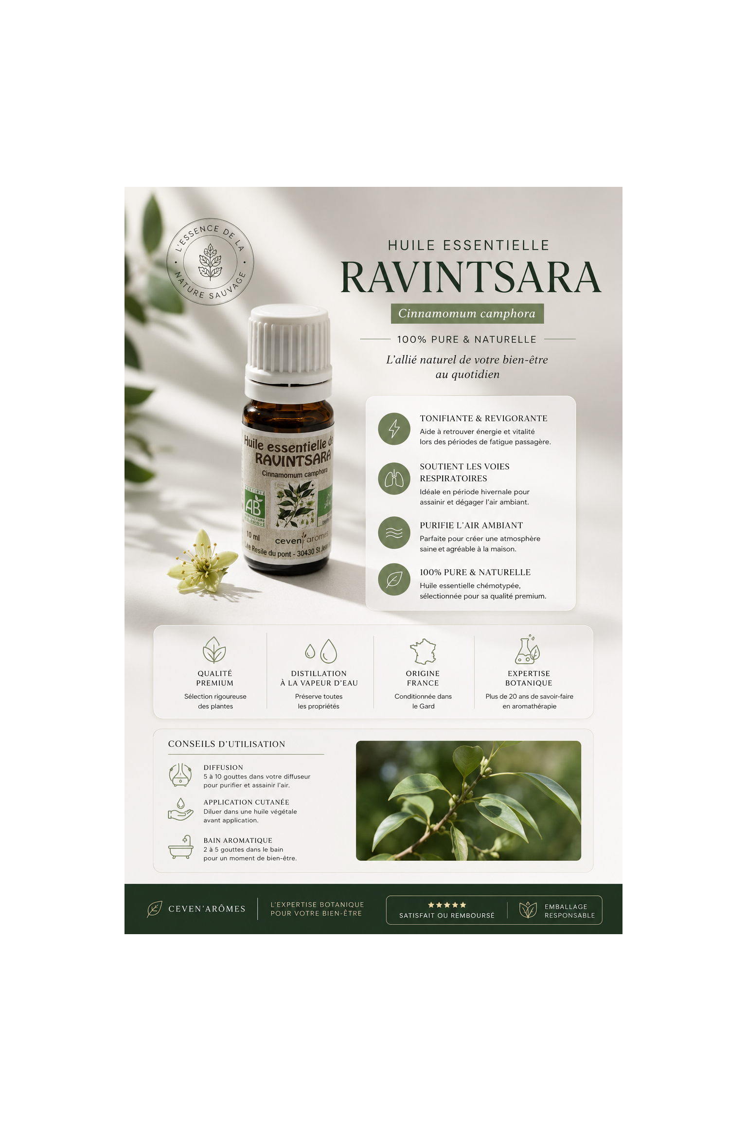 Ravintsara Bio 10ml