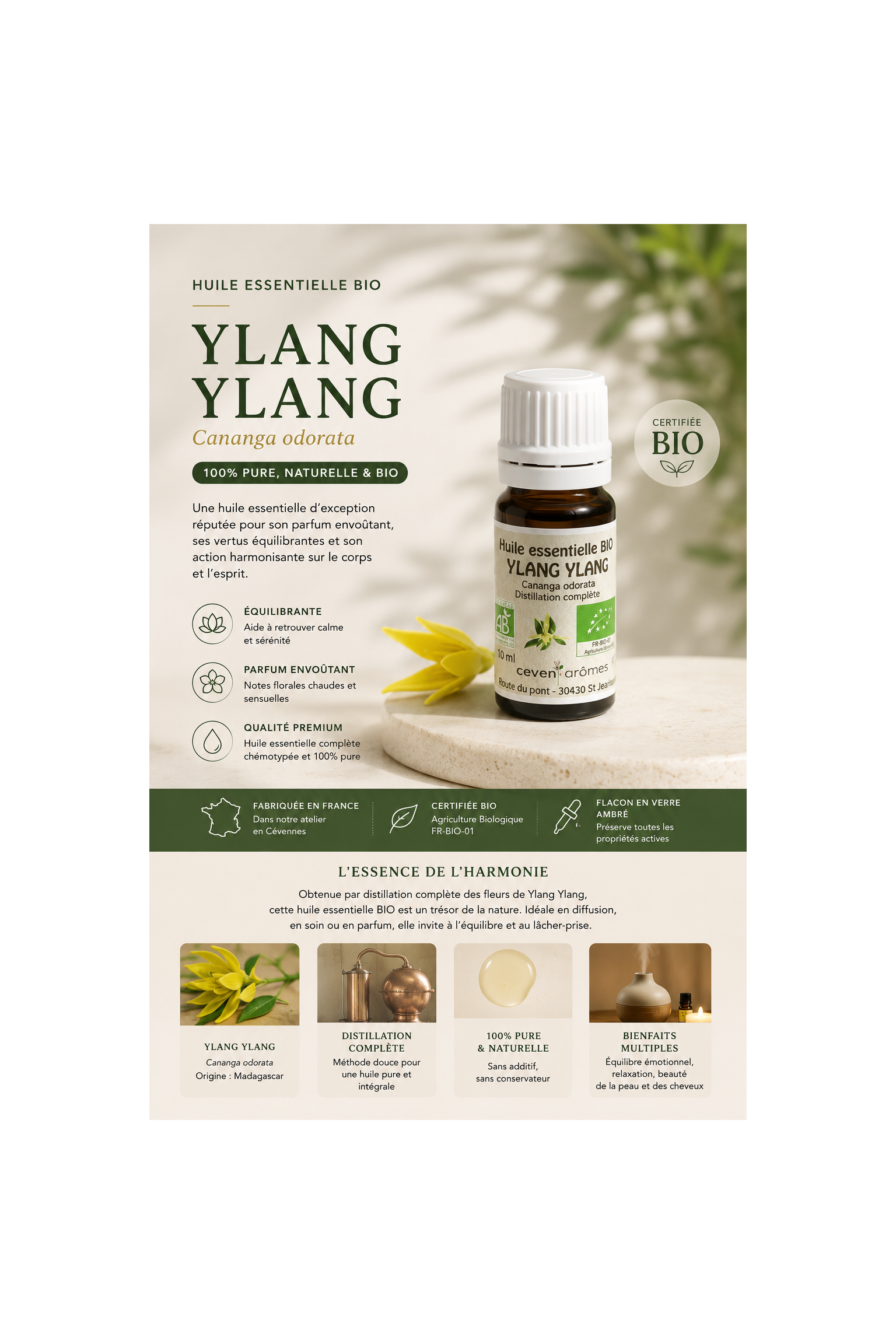 Ylang-Ylang Bio 10ml