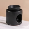 Brûle parfum en céramique noire