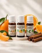 Étreinte d’Automne – trio Mandarine, Orange Douce et Cannelle